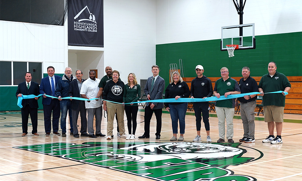 Upgraded Gym Unveiled With Ribbon Cutting